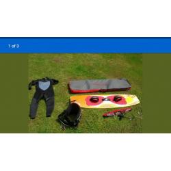 Kitesurfing courseplete package