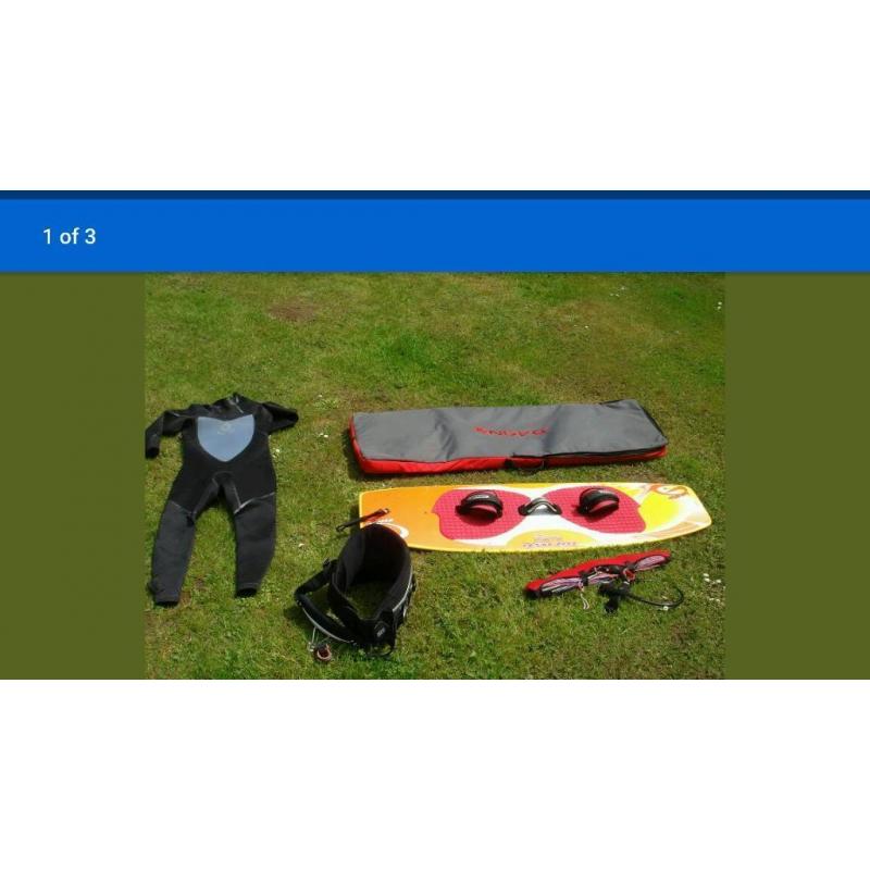 Kitesurfing courseplete package