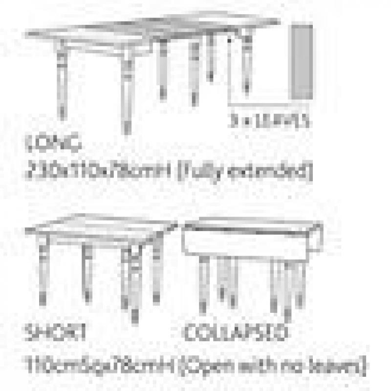 Beautiful OKA 'Sophia' farmhouse dining table for sale £750