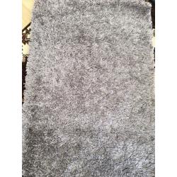 Shaggy rug - grey