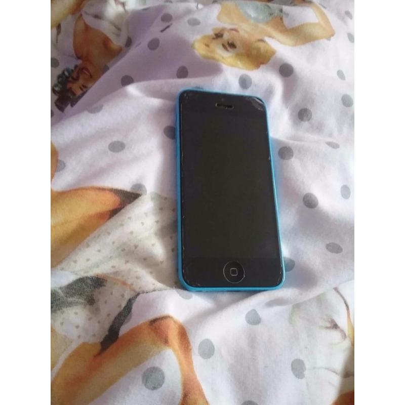 Iphone 5c 8gb blue