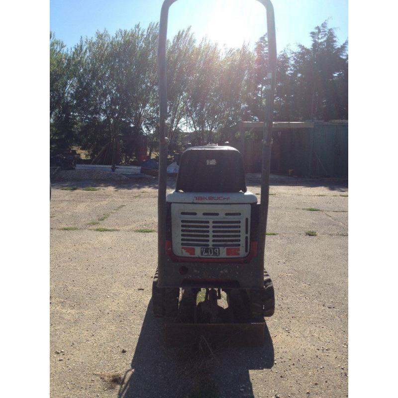 TAKEUCHI 0.8 MICRO DIGGER 2010