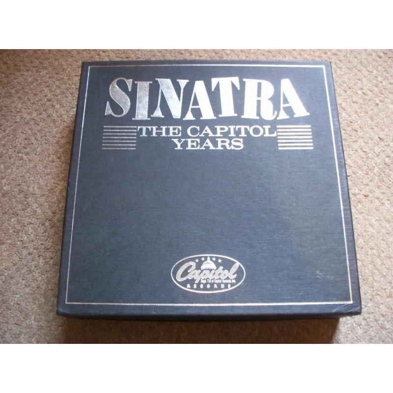 Frank Sinatra the Capitol Years LP Vinyl Box Set Rare Collectable
