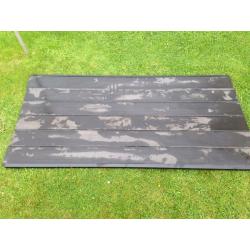 Composite fence panel kit.