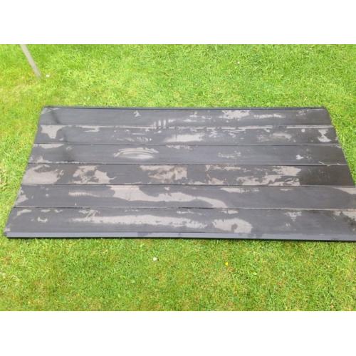 Composite fence panel kit.