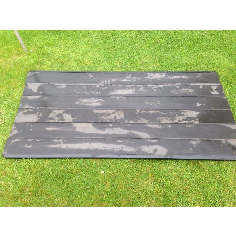 Composite fence panel kit.