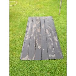 Composite fence panel kit.