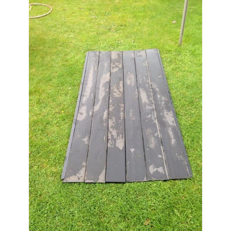 Composite fence panel kit.