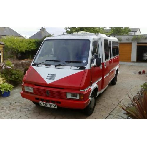 Renault master campervan project 1993