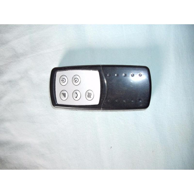 Draper Remote Wall Mounted Controlled Fan