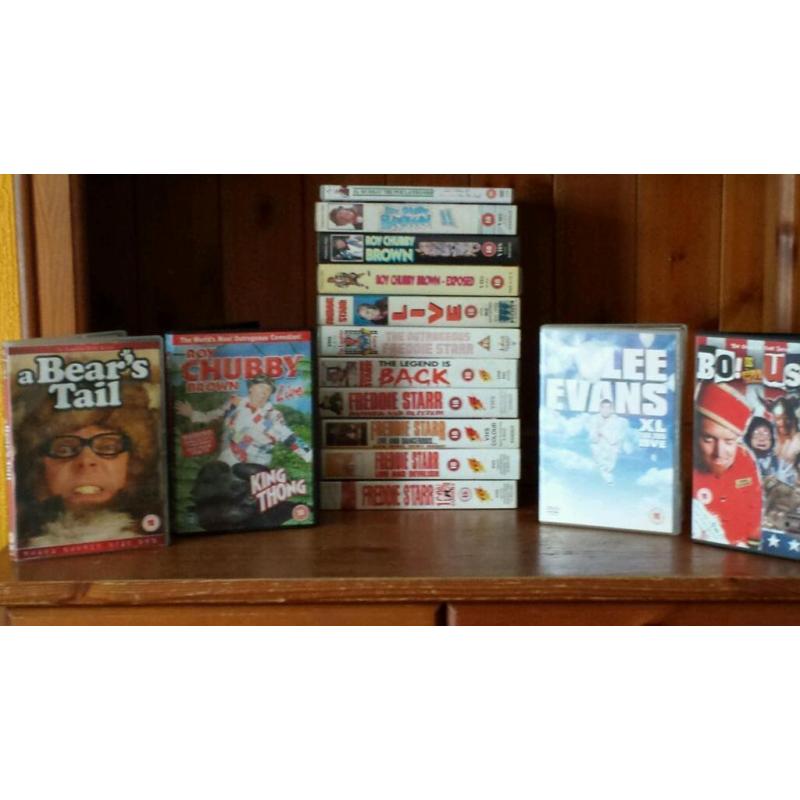 Various Artists Adult humour VHS and DVD