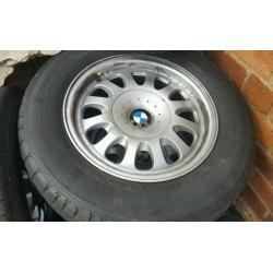 Bmw 15" alloy wheels