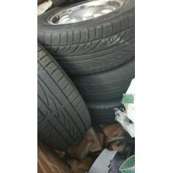 Bmw 15" alloy wheels
