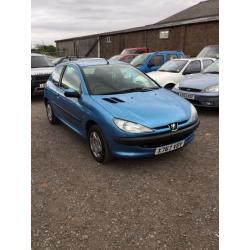 Automatic Peugeot 206 mot until Jan 2017 rare automatic in lovely conditio anytrial loads of history