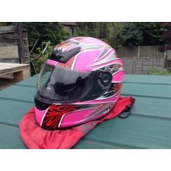 Ladies motorcycle helmet