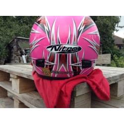 Ladies motorcycle helmet