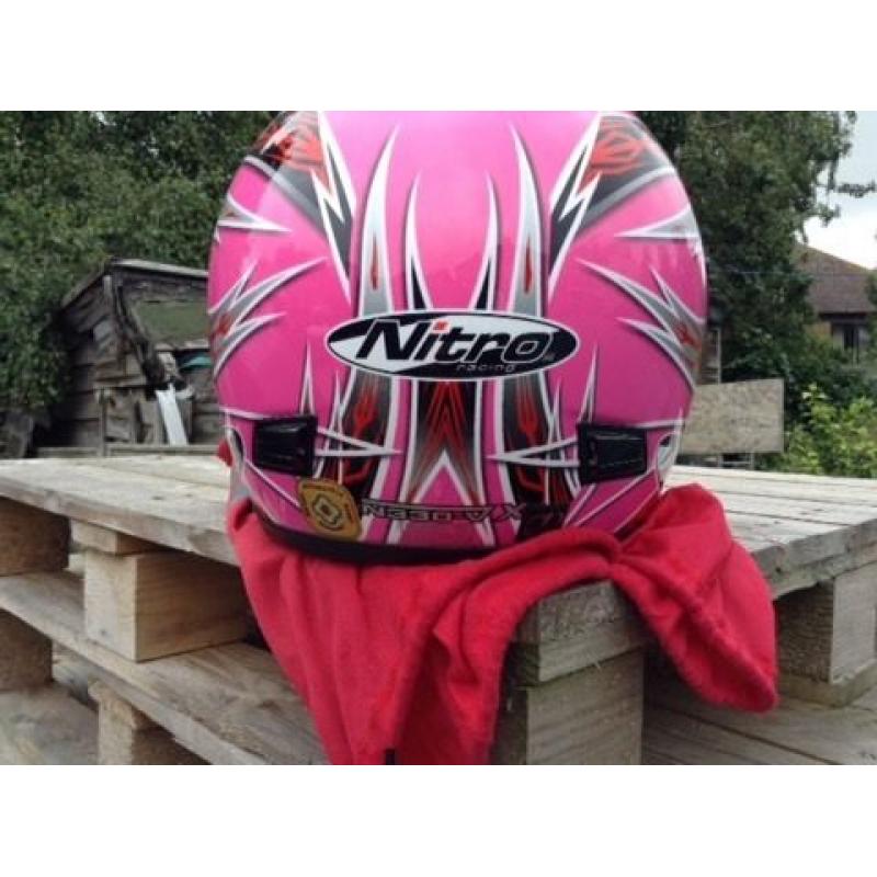Ladies motorcycle helmet
