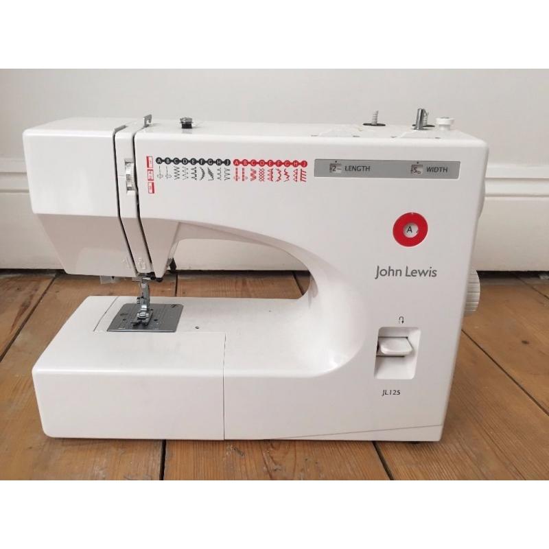 John Lewis Sewing Machine (JL125) – Never Used