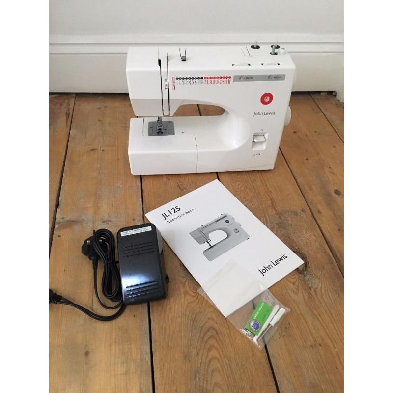 John Lewis Sewing Machine (JL125) – Never Used