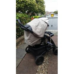 GRACO TRAVEL SYSTEM - BEIGE IN COLOUR - EX CONDITION
