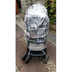 GRACO TRAVEL SYSTEM - BEIGE IN COLOUR - EX CONDITION