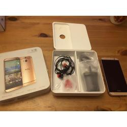 HTC M8 android mobile phone excellent condition with box etc 16gb and 5 inch screen