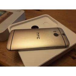 HTC M8 android mobile phone excellent condition with box etc 16gb and 5 inch screen