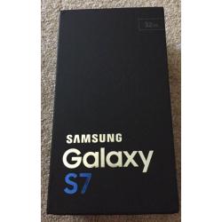 Brand new Samsung Galaxy S7 32GB Smartphone phone Black Onyx
