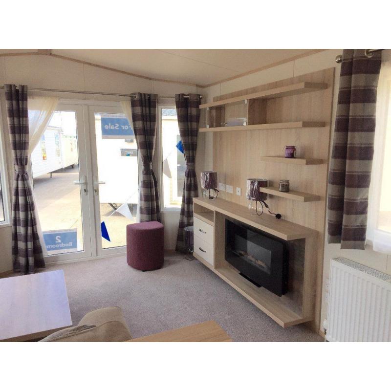STATIC CARAVAN FOR SALE - NORTH WALES SITED TY MAWR TOWYN