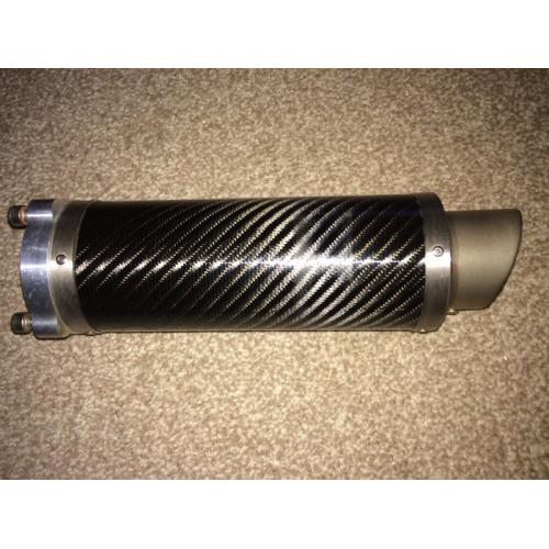 Stubby carbon exhaust