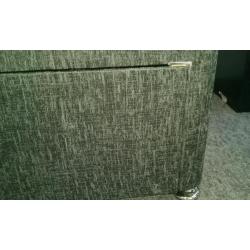Brand New Single Headboard charcoal grey.