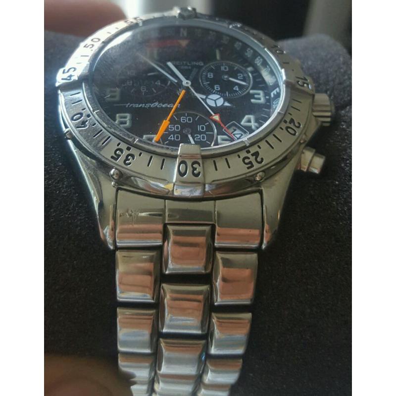 Breitling colt transocean chronograph watch