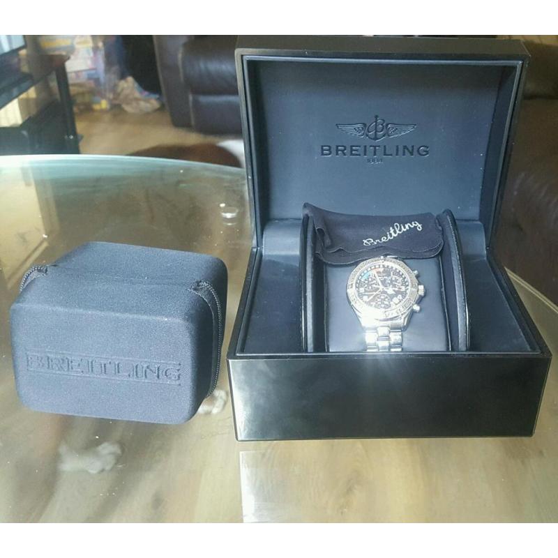 Breitling colt transocean chronograph watch