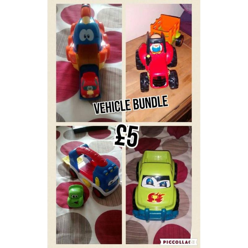 toddler vehicle/car bundle