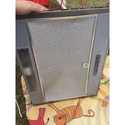 Extractor fan hood with light