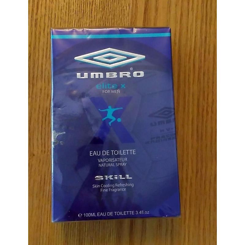 Umbro - Elite X - Eau de Toilette for Men NEW & Sealed