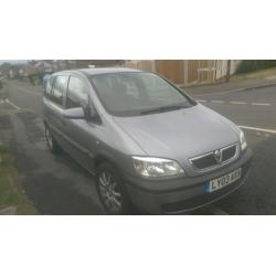2003 Vauxhall zafira 7 seater swap or sell