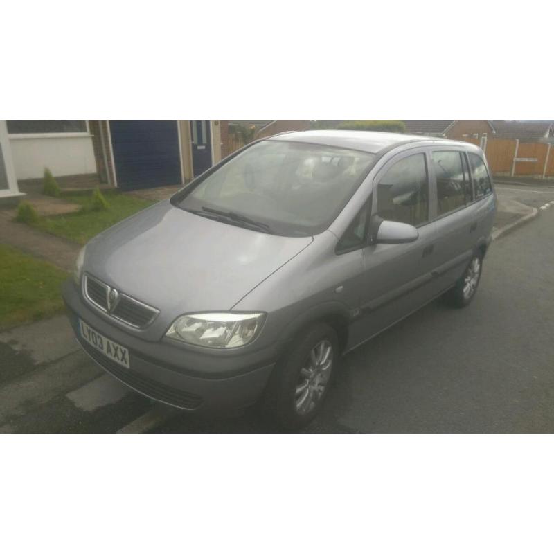 2003 Vauxhall zafira 7 seater swap or sell