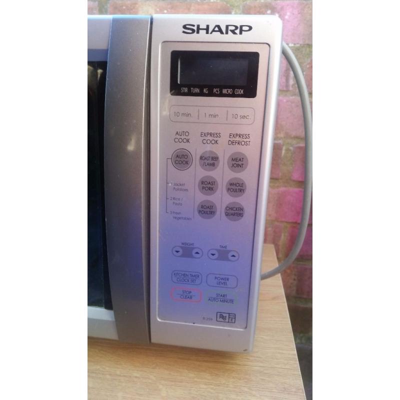 Microwave oven combi and coffee table for sale