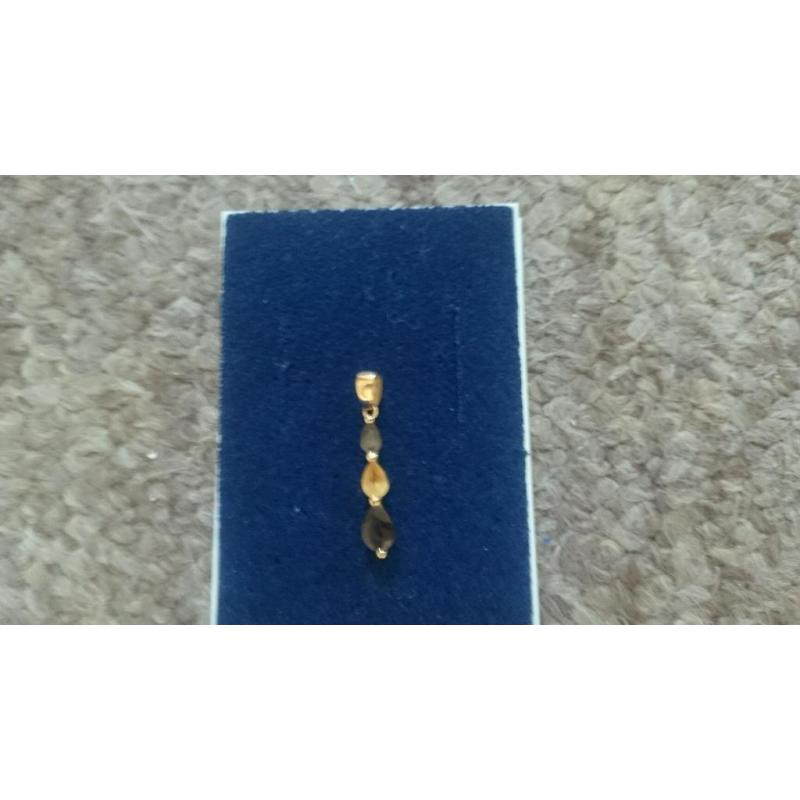 Gold pendants