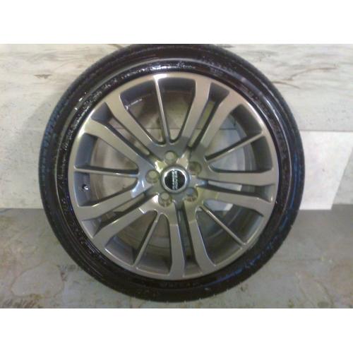 ALLOYS X 4 OF 20 INCH GENUINE RANGEROVER OR DISCOVERY FULLY POWDERCOATED INA STUNNING GRAPHITE NICE