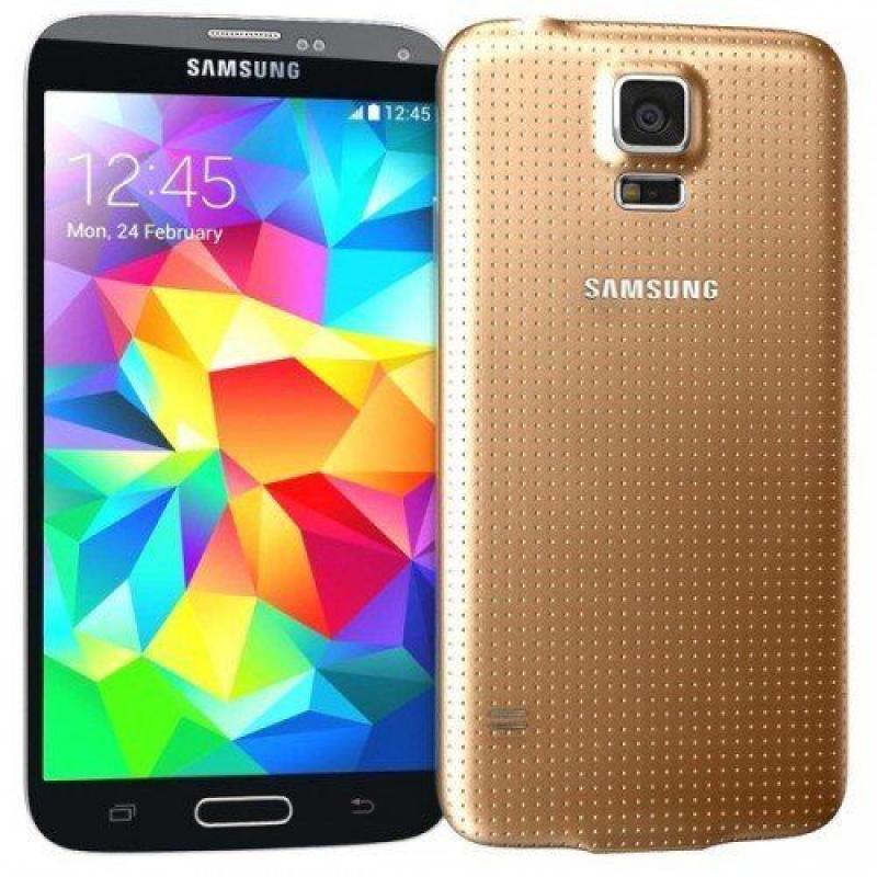 SAMSUNG S5 - GOLD - 16GB - IMMACULATE CONDITION