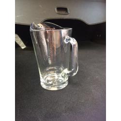 13 glass water jugs/pitchers 1.9 Lt