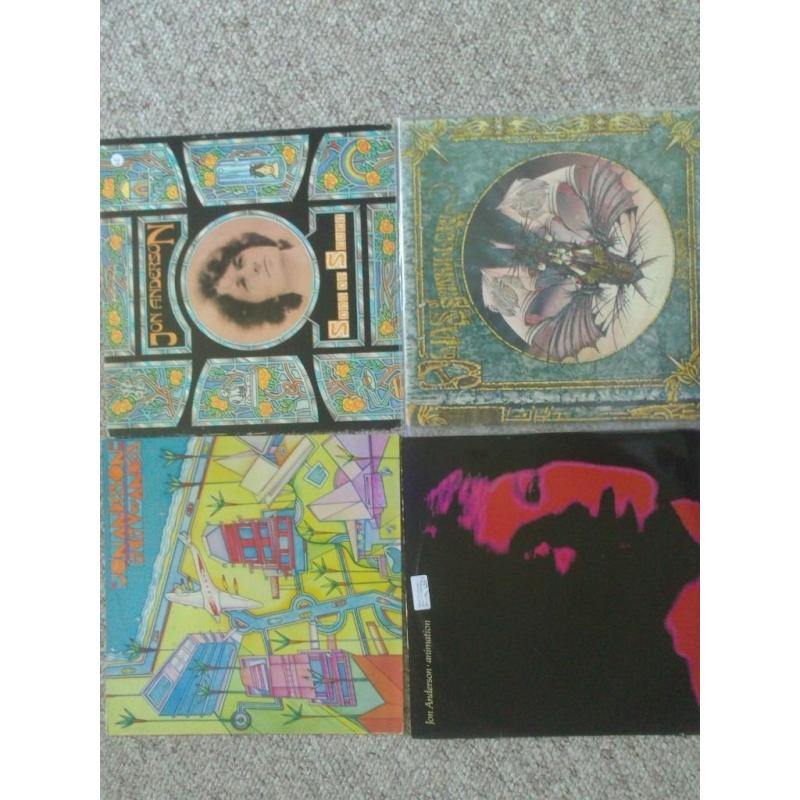 Jon Anderson YES 4 vinyl albums