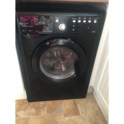 Indesit black washer dryer