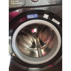 Indesit black washer dryer