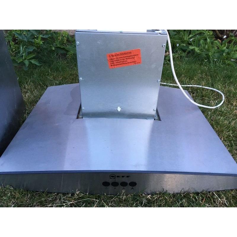 Neff induction hob and extractor fan
