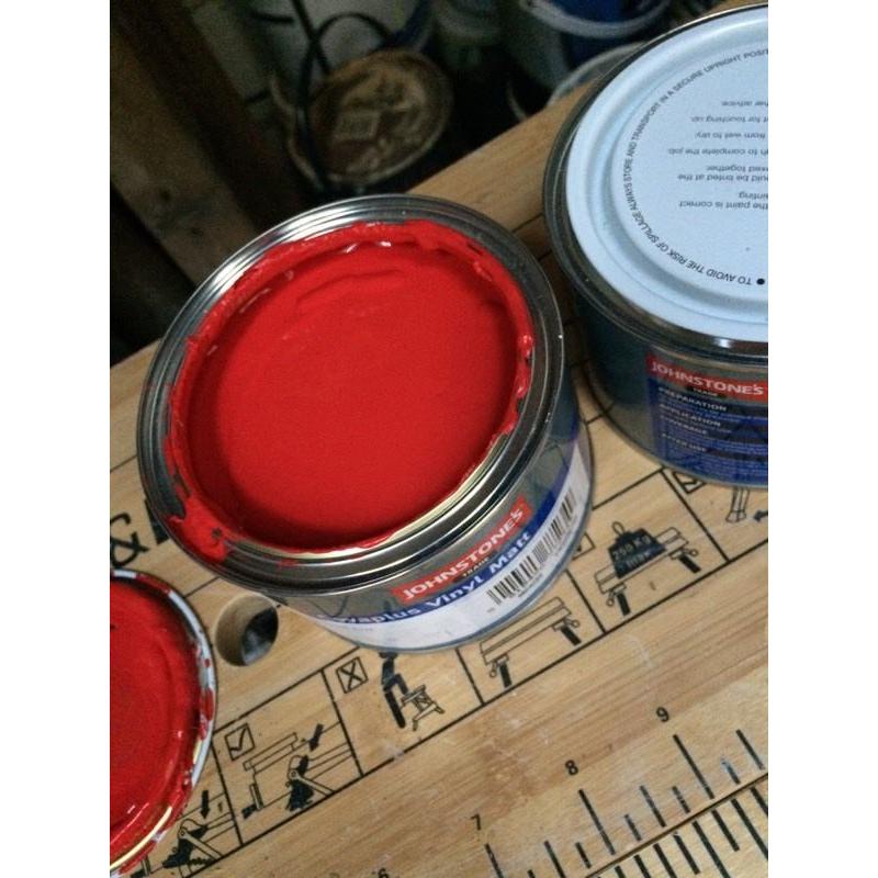 Red Paint Vinyl Matt Emulsion
