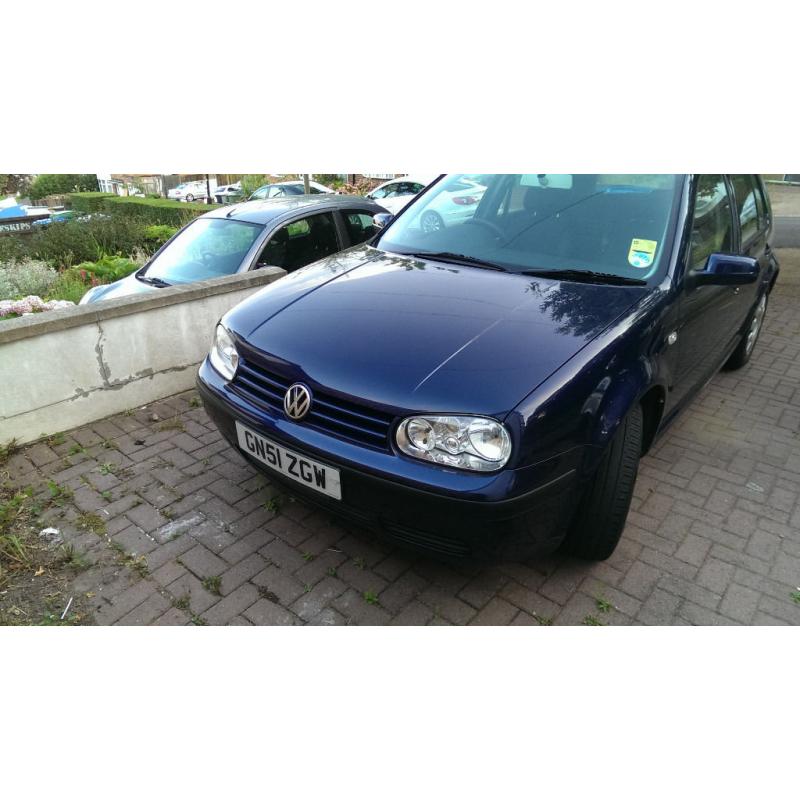 2001 VW Golf 1.9TDI 88157miles, blue, full history