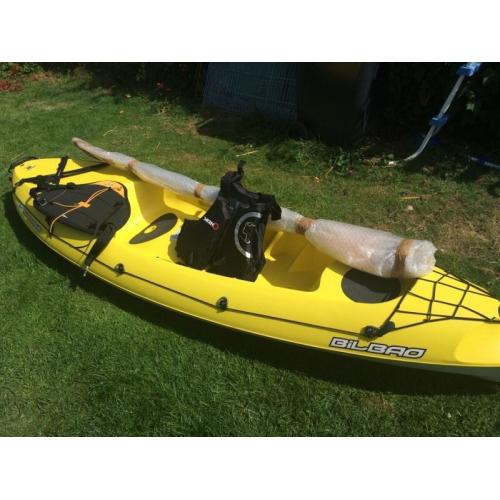 Bic Bilbao kayak and accessories.
